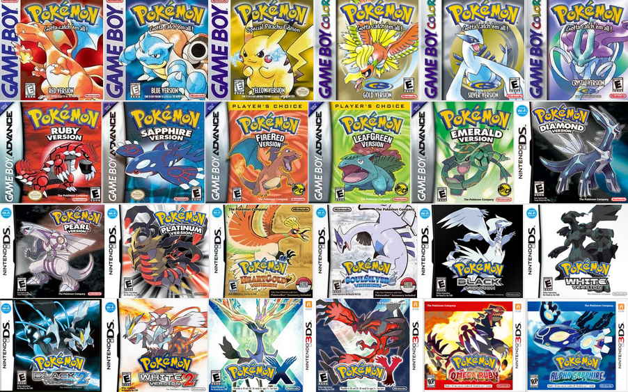 Game Abbreviations Pokemania Blog